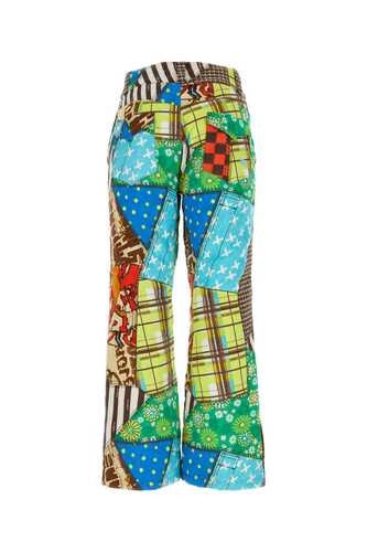 ERL Printed cotton blend pant / ERL07P006 1