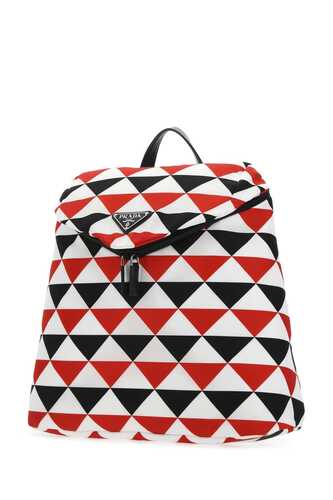 프라다 Printed fabric backpack / 2VZ0952FJV F0X5N