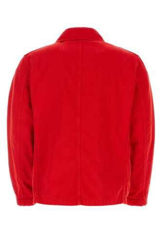 FAY Red cotton jacket / MAM0346098TUI1 R002