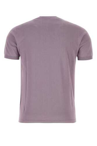 ASPESI Lilac cotton t-shirt / M1493371 01148