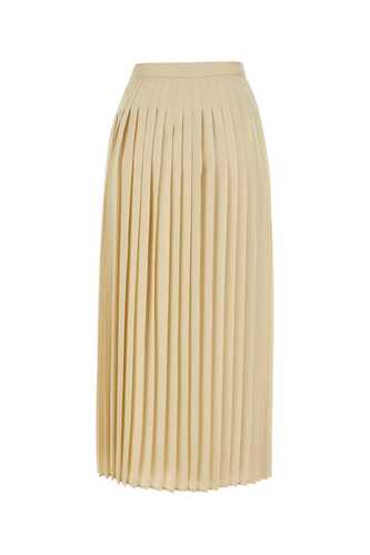프라다 Sand silk skirt / P103XLS2311YKT F0627