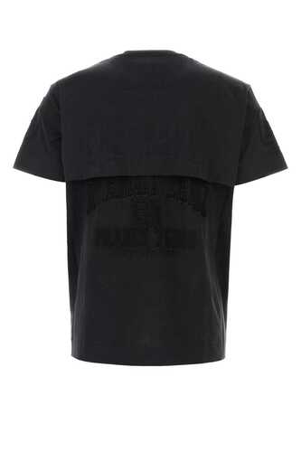 지방시 Black cotton t-shirt / BM71GC3Y8T 011