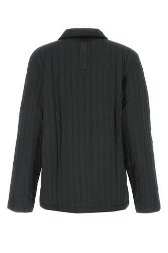 RAINS Black polyester jacket / 18610 BLA
