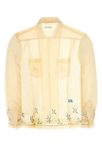 BODE Cream cotton shirt / MRF22SH092 MULTI