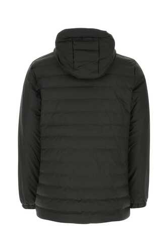RAINS Black polyester padded jacket / 15110 BLA