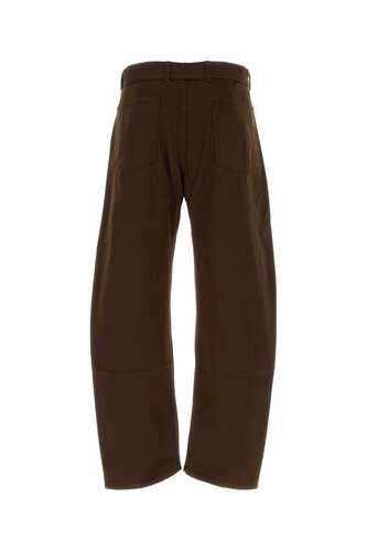 LEMAIRE Dark brown denim jeans / PA326LD1001 BR495