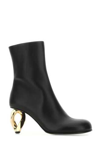 JW ANDERSON Black leather ankle / ANW39024A 16060