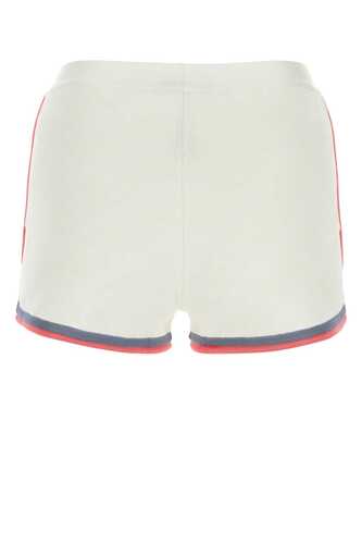 펜디 Ivory viscose blend shorts / FZR797ANZE F0ZNM
