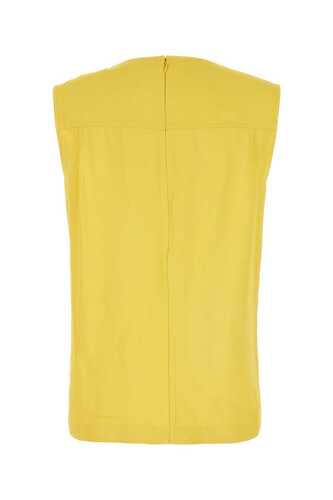 질산더 Yellow viscose blouse / J01NC0114J65141 723