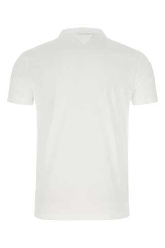 프라다 White cotton t-shirt / UJM492S22111CD F0009