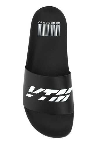 VTMNTS Black rubber / VL12FL100X BLACKWHITE