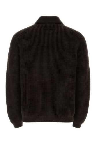 ZEGNA Chocolate cashmere sweater  / UCK3WA6POS M09
