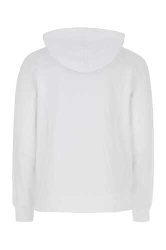 랑방 White cotton sweatshirt / RMHO0001J199P23 01