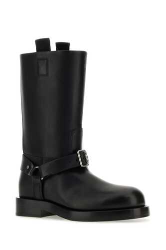 버버리 Black leather ankle boots / 8074375 A1189