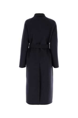 펜디 Dark blue wool blend coat / FF9013A5HD F1M2R