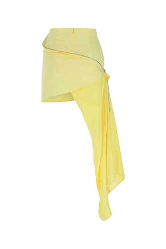 JW ANDERSON Pastel yellow satin / SK0128PG1116 208