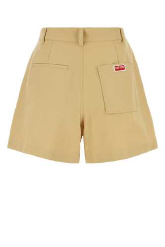 겐조 Cream cotton bermuda shorts / FD62SH0719GC 12