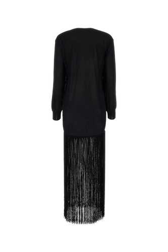 케이트 Black viscose blend dress / 9301401K401 200