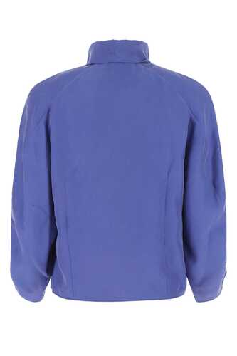 ALBERTA FERRETTI Blue silk blouse / 02110118 A0296