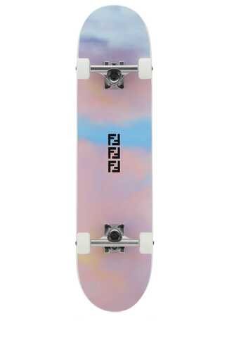펜디 Multicolor wood skateboard / 7AS081AHUD F09RZ