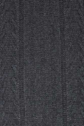 가니 Melange dark grey wool blend / A5364 523