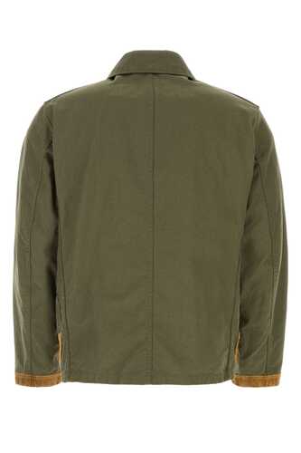 FAY Army green cotton jacket / MAM0346098LUC2 V601