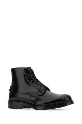 프라다 Black leather ankle / 2TG213FG000055 F0002