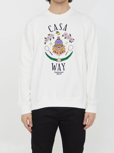 카사블랑카 Casa Way sweatshirt MS23-JTP-117-12