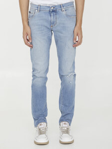 DOLCE&amp;GABBANA Skinny denim jeans GY07LD