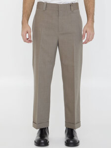 보테가베네타 Wool twill trousers 780549