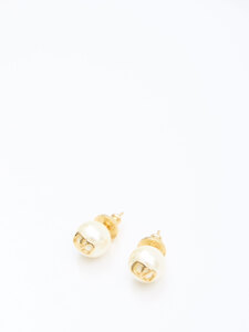 발렌티노가라바니 VLogo Signature pearl earrings 4W2J0E35