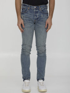 PURPLE BRAND Light-blue denim jeans P001