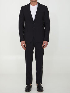 토넬로 Black wool two-piece suit 5121