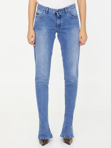 DOLCE&amp;GABBANA Light-blue denim jeans FTCZAD