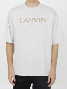 랑방 Cotton t-shirt with logo RM-TS9026-J029-A23