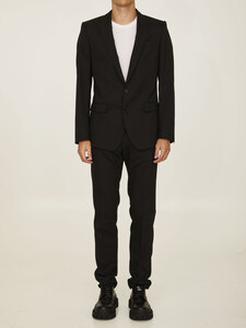 DOLCE&amp;GABBANA Two-piece suit in black wool GK0RMT