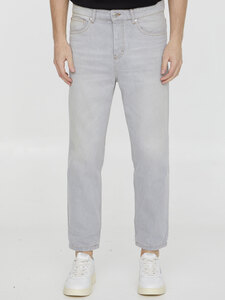아미리 Grey denim jeans HTR103