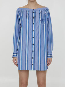 에트로 Striped shirt dress 12412