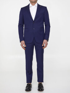 TAGLIATORE Blue wool two-piece suit 2FNA22B01