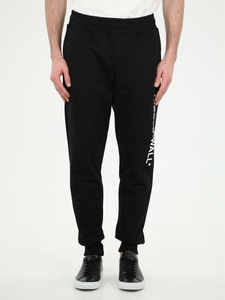 A-COLD-WALL Black joggers with logo ACWMB096