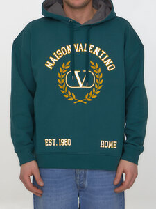 발렌티노가라바니 Maison Valentino print hoodie 2V3MF22W93K