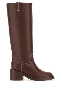 끌로에 Brown leather Mallo boots / CHC22A684AF 25L