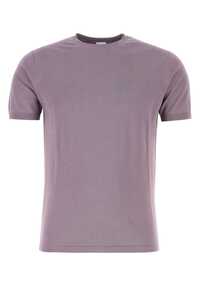 ASPESI Lilac cotton t-shirt / M1493371 01148