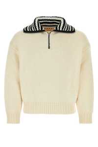 마르니 Ivory wool sweater / DVMG0059Q0UFWH13 00W03