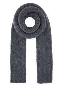 가니 Melange dark grey wool blend / A5364 523