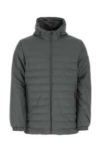 RAINS Grey polyester padded jacket / 15110 SLA
