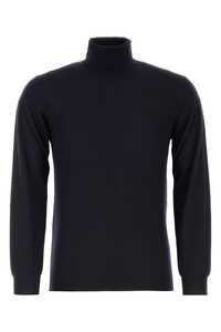 FEDELI Midnight blue wool sweater  / 6UI07013 6