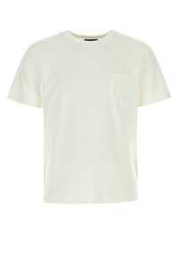 HOWLIN White terry Fons t-shirt / FONS ECRU