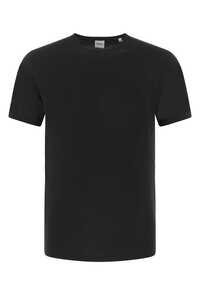 ASPESI Black cotton t-shirt / M1493371 01241