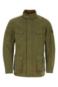 바버 Olive green cotton jacket / MCA0667MCA GN31